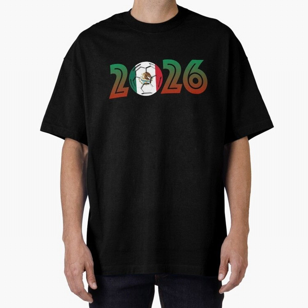 Mexico Soccer 2026 Design Classic T-Shirt Support the Legends of FIFA World Cup 2026 Group Stage Spirit, Inspired by France, CR7 and Messi, Champion Mindset, Group Stage Buzz, Knockout Tension and Passionate Fan Culture; Great for Supporters Who