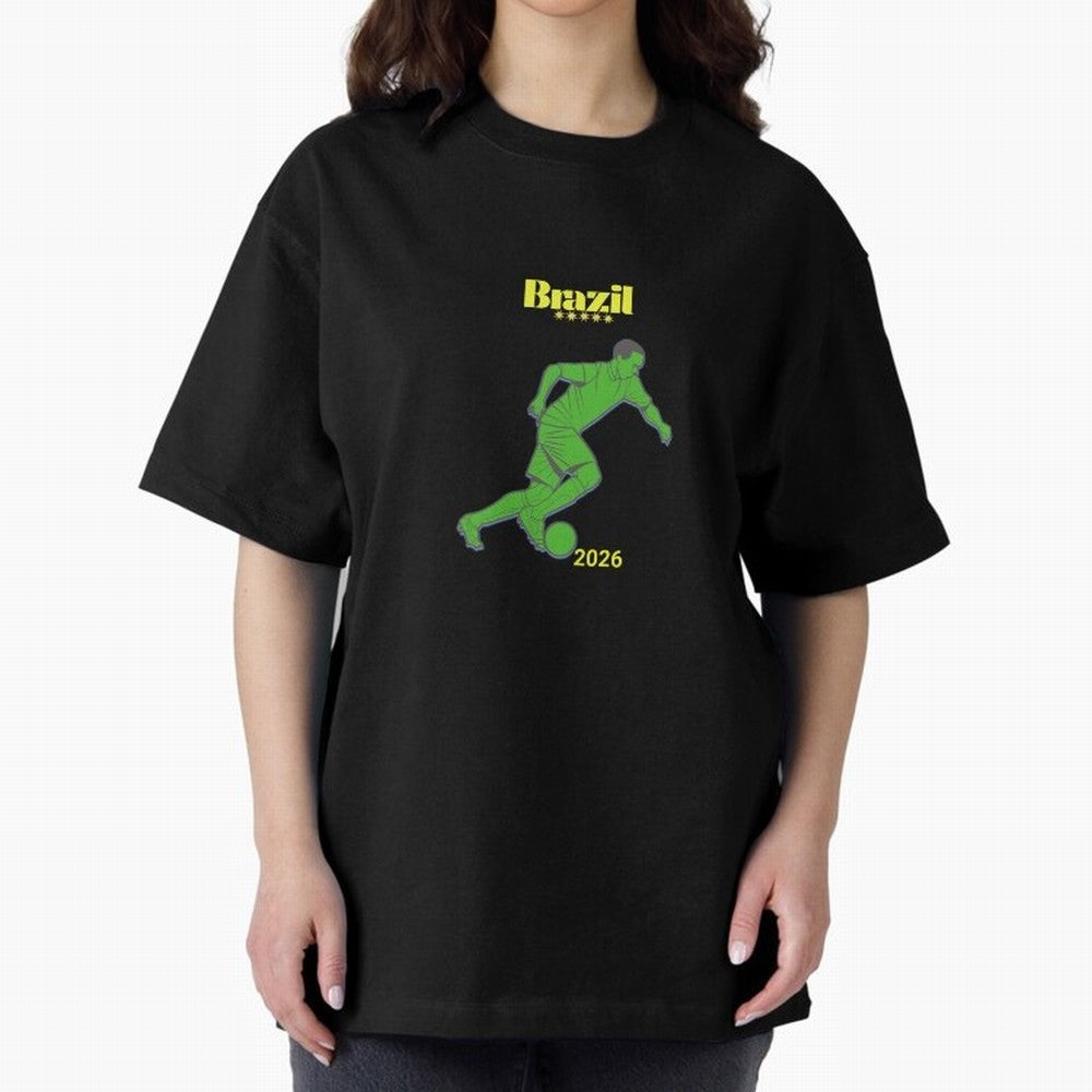 Brazil Soccer Classic T-Shirt Make Your Look Match the FIFA World Cup 2026 Group Stage Journey through Mbappe and Neymar Highlights, Germany Pride, Football Passion, Legendary Performances, Festival Vibes and Supporter Community; Made for Die Hard