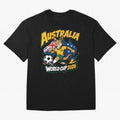 Australia World Cup 2026 Soccer Kangaroo Fan Design Classic T-Shirt Represent Global Football Passion for FIFA World Cup 2026 Group Stage, Highlighting Haaland and Mbappe, England, France and Netherlands, Game Day Rituals, Football Legends, Country