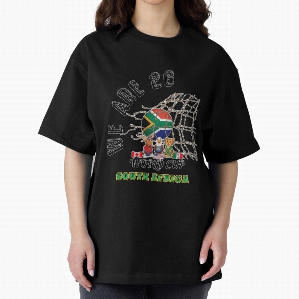 World cup 26 - South Africa Classic T-Shirt Follow the Road to Match Day Hype around FIFA World Cup 2026 USA Canada Mexico, CR7 and Messi, England and Germany, Soccer Culture, Superstar Moments, National Team Dreams and Competitive Fire; Ideal for