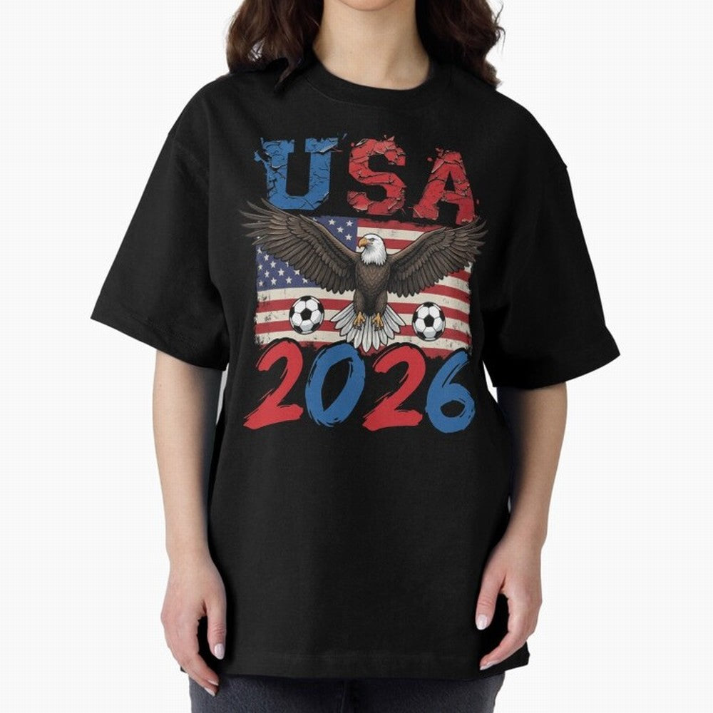 USA world cup 2026 soccer fan Classic T-Shirt Celebrate Supporters United by Match Day Hype around FIFA World Cup 2026, Haaland and Mbappe, Spain and Netherlands, Retro Football Energy, Iconic Rivalries, Trophy Chase Drama and Stadium Atmosphere;