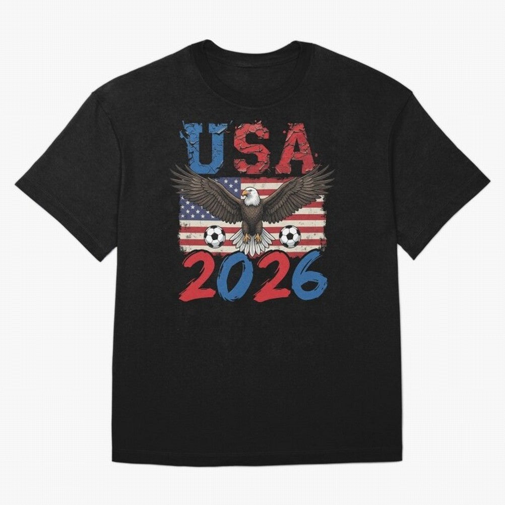 USA world cup 2026 soccer fan Classic T-Shirt Celebrate Supporters United by Match Day Hype around FIFA World Cup 2026, Haaland and Mbappe, Spain and Netherlands, Retro Football Energy, Iconic Rivalries, Trophy Chase Drama and Stadium Atmosphere;