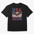 USA world cup 2026 soccer fan Classic T-Shirt Celebrate Supporters United by Match Day Hype around FIFA World Cup 2026, Haaland and Mbappe, Spain and Netherlands, Retro Football Energy, Iconic Rivalries, Trophy Chase Drama and Stadium Atmosphere;