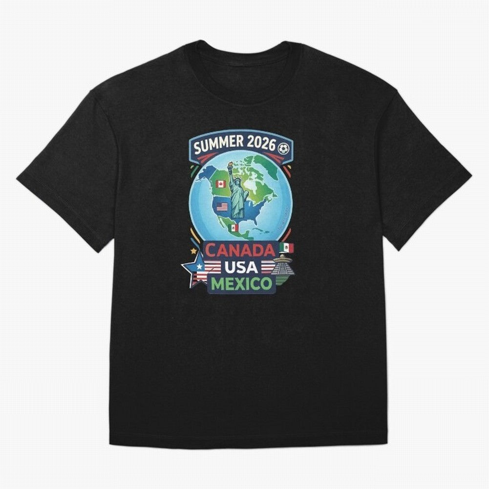 SUMMER 2026 SOCCER Classic T-Shirt Live the Energy of FIFA World Cup 2026 Inspired by Neymar, Portugal, Spain and Germany Energy, Worldwide Fan Energy, Dramatic Goals, Stadium Lights and Championship Celebrations; Made for Collectors Who Enjoy