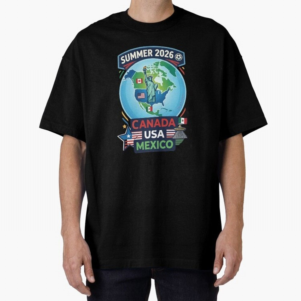 SUMMER 2026 SOCCER Classic T-Shirt Live the Energy of FIFA World Cup 2026 Inspired by Neymar, Portugal, Spain and Germany Energy, Worldwide Fan Energy, Dramatic Goals, Stadium Lights and Championship Celebrations; Made for Collectors Who Enjoy