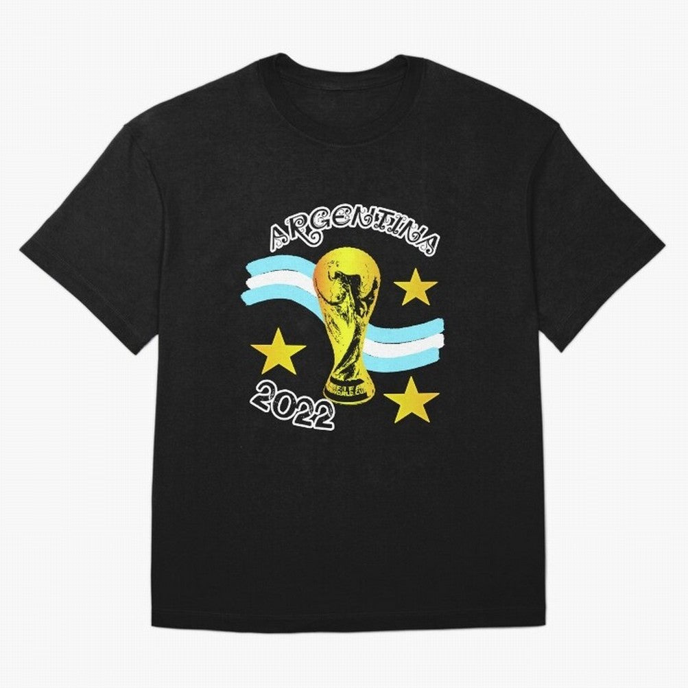 Argentina 2022 Classic T-Shirt Bring a Vintage Feel to FIFA World Cup 2026 for Fans of Messi and Cristiano Ronaldo and Spain, Bringing Fan Favorite Moments, National Team Passion, Big Match Drama and Soccer History; Ideal for Football Dads,