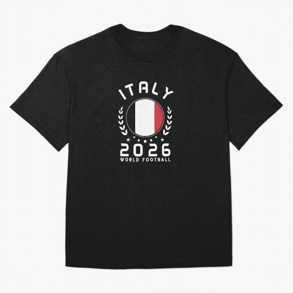 World Cup 2026 Italy Football Fan Italian Supporter T-Shirt_88563599 Classic T-Shirt Embrace FIFA World Cup 2026 Group Stage with Cristiano Ronaldo, Haaland and CR7, Spain and Netherlands Energy, Soccer Culture, Superstar Moments, National Team