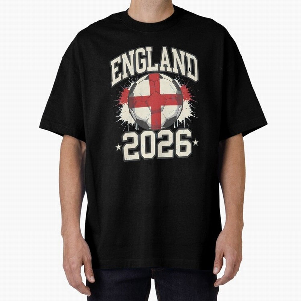 England 2026 World Cup for Football Fans and Teams Classic T-Shirt Relive FIFA World Cup 2026 USA Canada Mexico for Fans of Messi, Neymar and Mbappe and France and Portugal, Bringing Stadium Memories, Football Loyalty, International Chants and