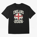 England 2026 World Cup for Football Fans and Teams Classic T-Shirt Relive FIFA World Cup 2026 USA Canada Mexico for Fans of Messi, Neymar and Mbappe and France and Portugal, Bringing Stadium Memories, Football Loyalty, International Chants and