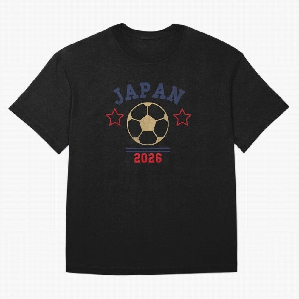 Japan 2026 ¡ª Vintage Soccer Tee Classic T-Shirt Stand Out with Spirit from Global Football Passion for FIFA World Cup 2026 USA Canada Mexico, Centered on Messi, CR7 and Mbappe, Netherlands, Classic Soccer Heritage, Championship Pressure, Fan