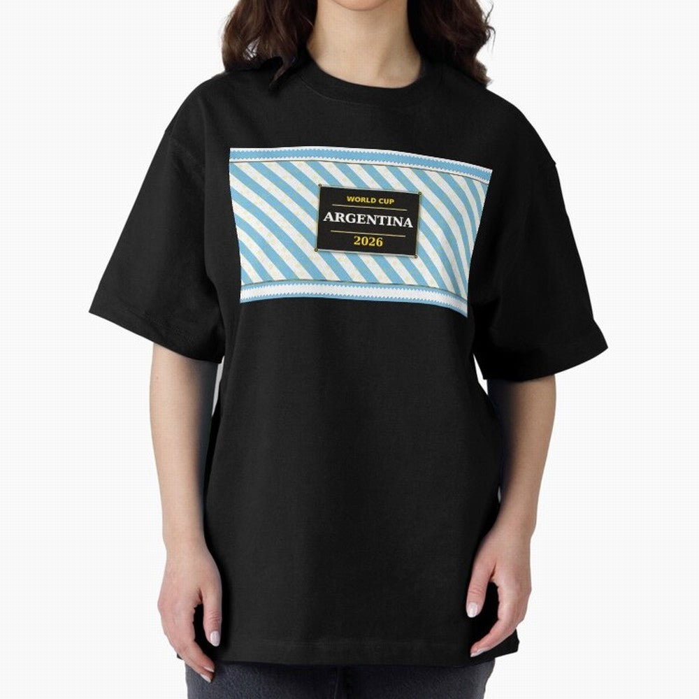Argentina Football Fan 2026 ¡ª Defending Champions Soccer Fan Gift Classic T-Shirt Fuel the Hype around the FIFA World Cup 2026 Group Stage Journey through Mbappe and Neymar Highlights, England, France and Netherlands Pride, Soccer Culture,