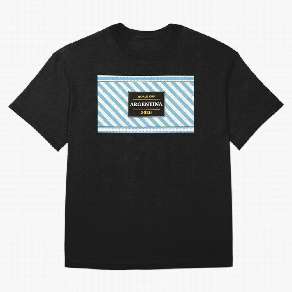 Argentina Football Fan 2026 ¡ª Defending Champions Soccer Fan Gift Classic T-Shirt Fuel the Hype around the FIFA World Cup 2026 Group Stage Journey through Mbappe and Neymar Highlights, England, France and Netherlands Pride, Soccer Culture,