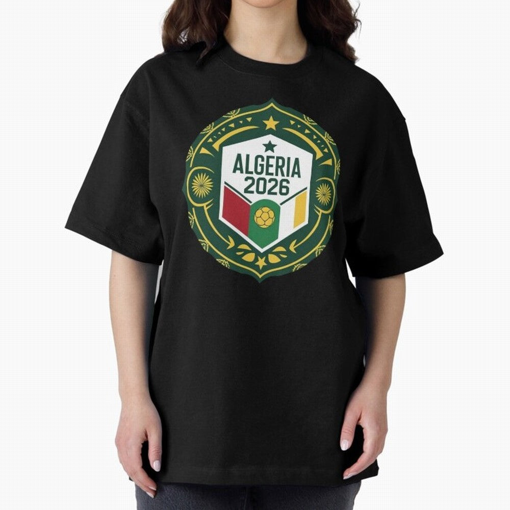 Algeria Worldcup 2026 Classic T-Shirt Celebrate Supporters United by FIFA World Cup 2026 Group Stage Filled with CR7 and Messi, Spain and Netherlands Energy, Football Festival Excitement, Trophy Ambitions, Country Rivalries and Star Player Buzz;