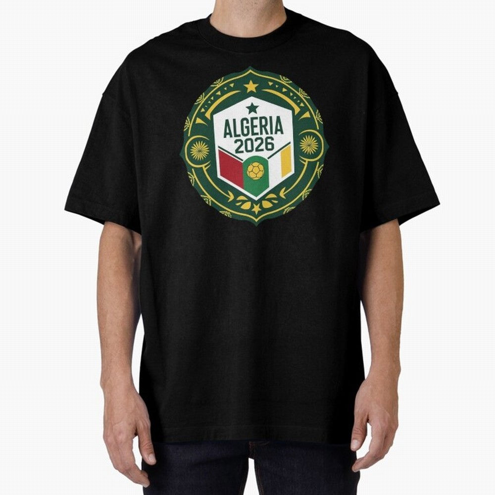 Algeria Worldcup 2026 Classic T-Shirt Celebrate Supporters United by FIFA World Cup 2026 Group Stage Filled with CR7 and Messi, Spain and Netherlands Energy, Football Festival Excitement, Trophy Ambitions, Country Rivalries and Star Player Buzz;