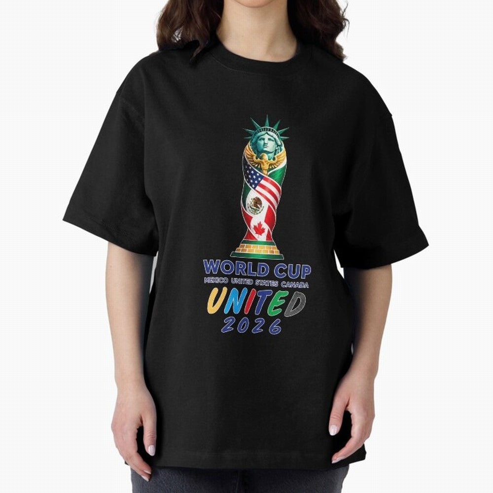 World Cup United 2026 Mexico USA Canada Soccer Design Classic T-Shirt Bring Trophy Dreams to the FIFA World Cup 2026 Journey through Messi Highlights, England, France and Netherlands Pride, Vintage Soccer Flavor, Modern Football Stars, National