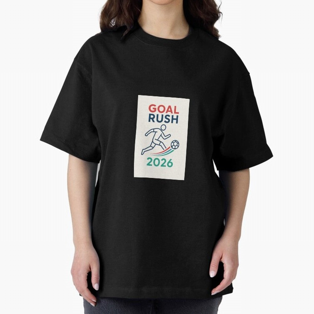 Goal Rush 2026 Classic T-Shirt Elevate FIFA World Cup 2026 Group Stage Built around Cristiano Ronaldo, Haaland and CR7, Brazil Energy, Tournament Hype, Historic Matchups, Family Viewing Parties and Global Sports Pride; Ideal for Passionate Fans Who
