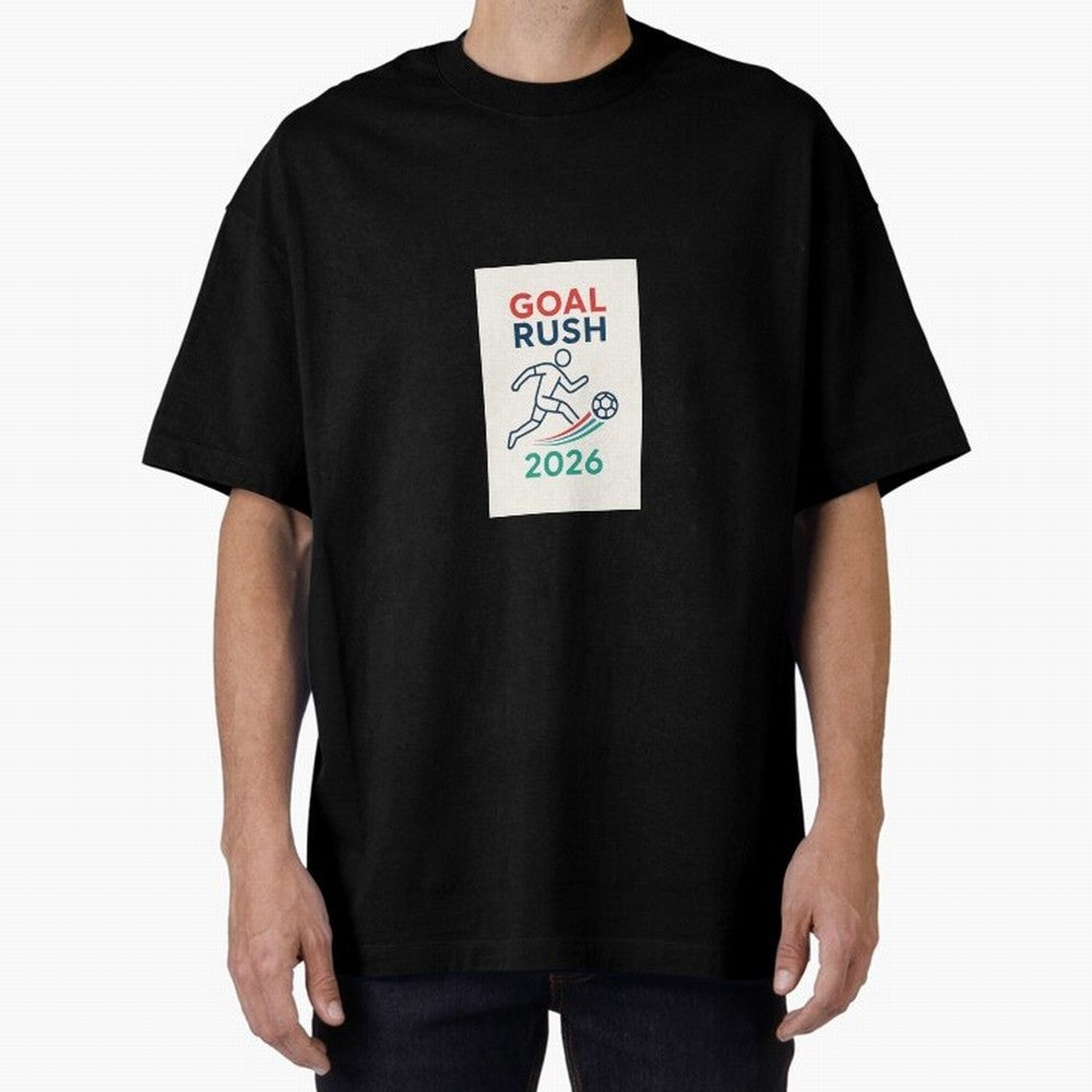 Goal Rush 2026 Classic T-Shirt Elevate FIFA World Cup 2026 Group Stage Built around Cristiano Ronaldo, Haaland and CR7, Brazil Energy, Tournament Hype, Historic Matchups, Family Viewing Parties and Global Sports Pride; Ideal for Passionate Fans Who