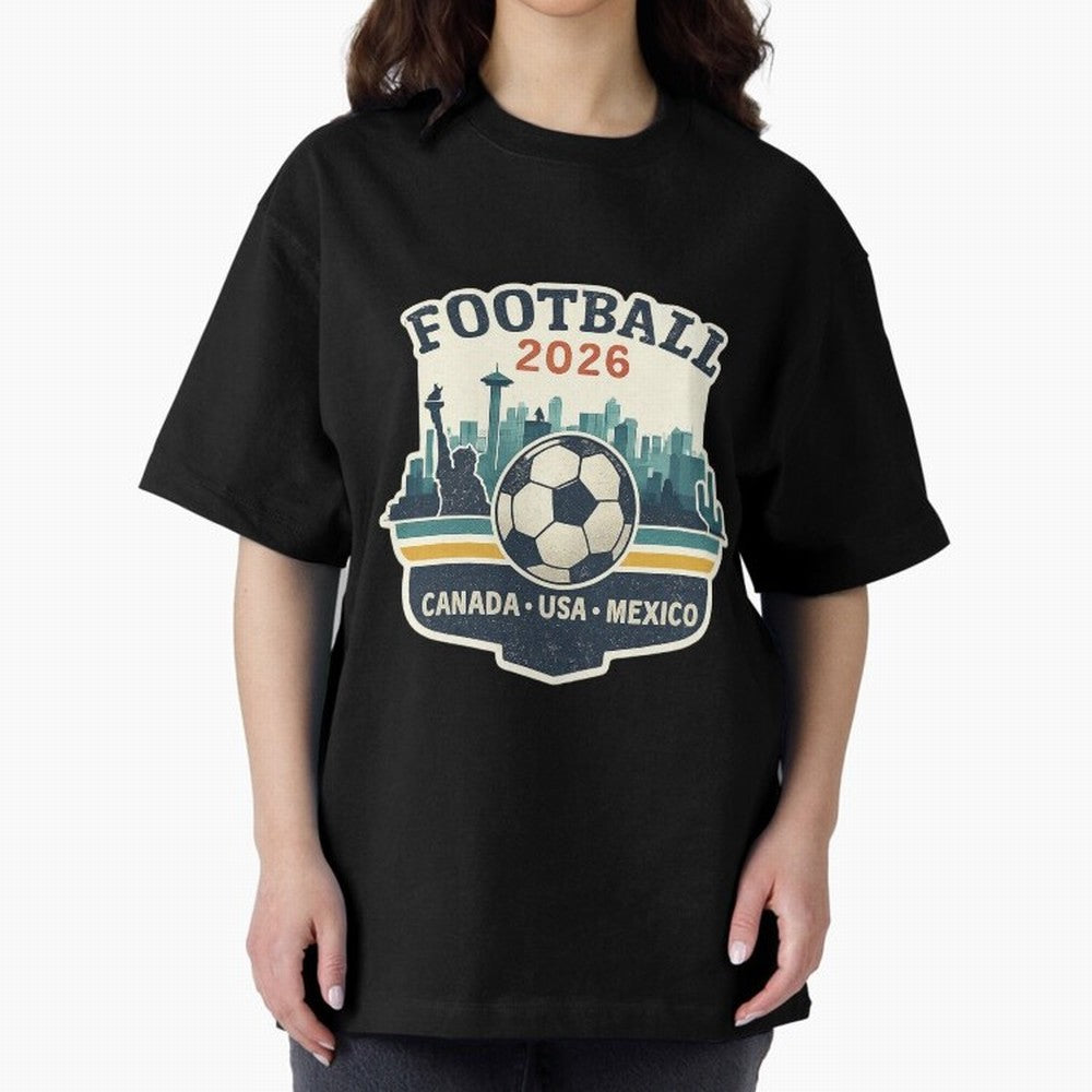 Football 2026 ¨C One World One Goal Classic T-Shirt Show Passion for the Stars of FIFA World Cup 2026 Group Stage for Fans of Neymar and France, Bringing Champion Mindset, Group Stage Buzz, Knockout Tension and Passionate Fan Culture; Perfect for