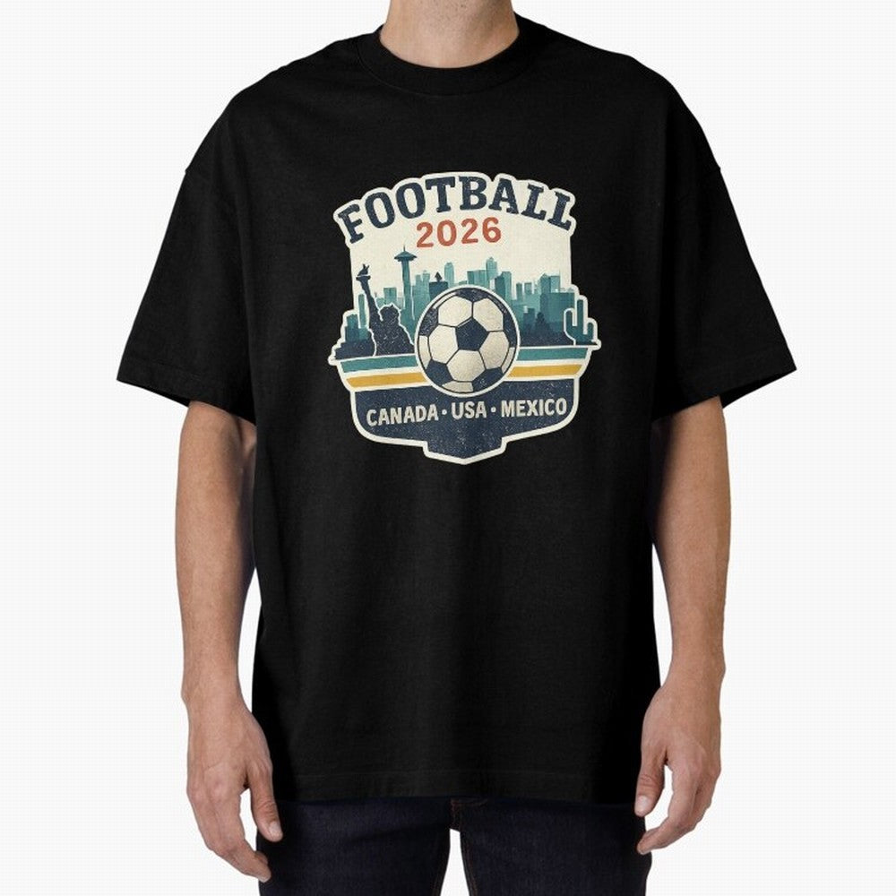 Football 2026 ¨C One World One Goal Classic T-Shirt Show Passion for the Stars of FIFA World Cup 2026 Group Stage for Fans of Neymar and France, Bringing Champion Mindset, Group Stage Buzz, Knockout Tension and Passionate Fan Culture; Perfect for