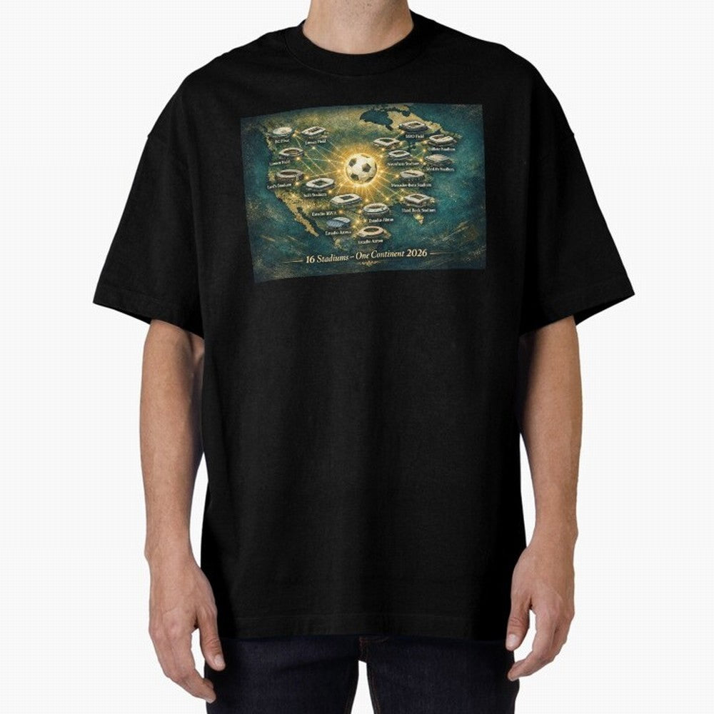 2026 Stadiums Across North America World Cup Classic T-Shirt Show Passion for the Stars of FIFA World Cup 2026 Group Stage for Fans of CR7 and Spain and Netherlands, Bringing Global Supporter Spirit, Legendary Goals, National Colors and Tournament
