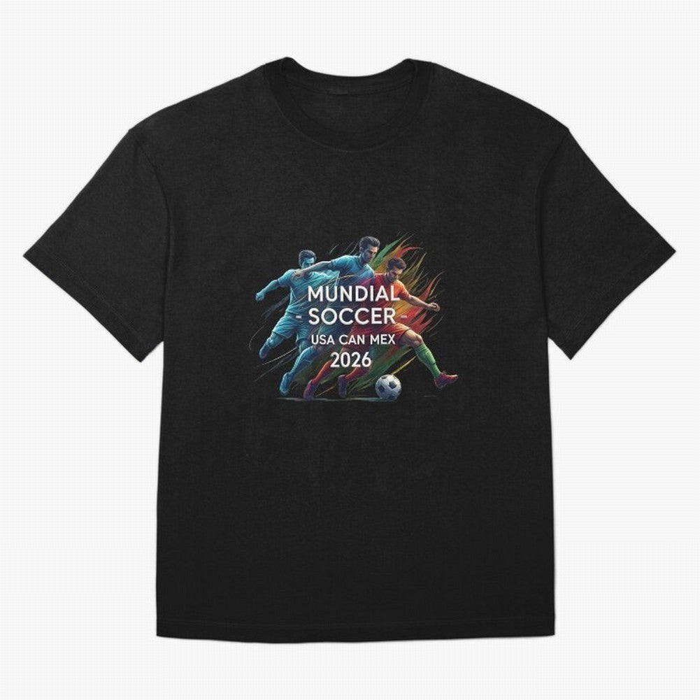 Mundial Soccer 2026 Classic T-Shirt Celebrate Match Day Hype around FIFA World Cup 2026, Cristiano Ronaldo, Haaland and CR7, Brazil, Portugal and Argentina, Stadium Memories, Football Loyalty, International Chants and Championship Tradition; Ideal