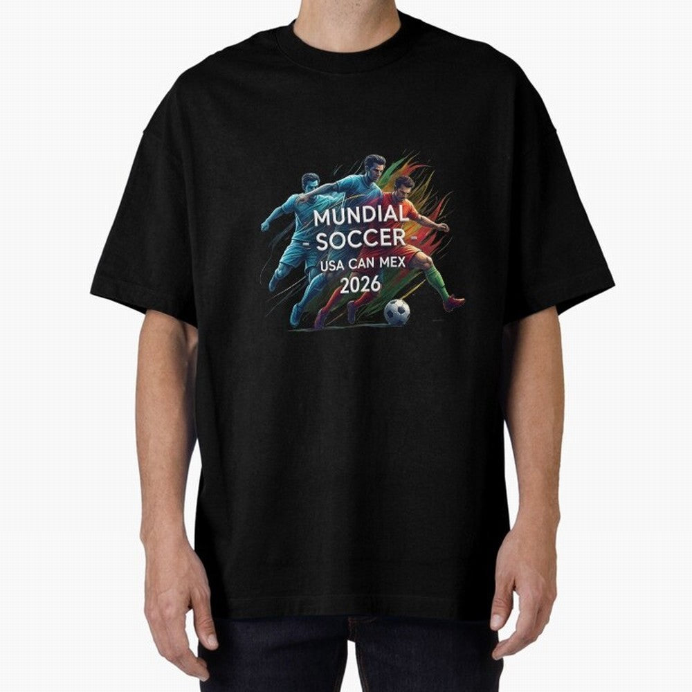 Mundial Soccer 2026 Classic T-Shirt Celebrate Match Day Hype around FIFA World Cup 2026, Cristiano Ronaldo, Haaland and CR7, Brazil, Portugal and Argentina, Stadium Memories, Football Loyalty, International Chants and Championship Tradition; Ideal