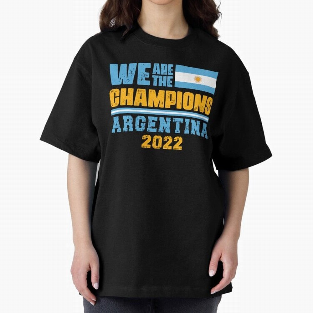 Campeones del Mundo World Cup 2022 - Argentina Mundial de Qatar 2022 Argentina World cup 2022 Classic T-Shirt Cheer for Match Day Hype around FIFA World Cup 2026, Neymar, Haaland and Cristiano Ronaldo, Spain and Netherlands, Soccer Culture,