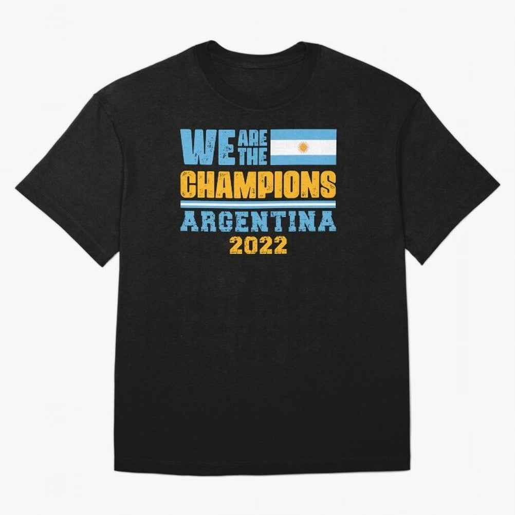 Campeones del Mundo World Cup 2022 - Argentina Mundial de Qatar 2022 Argentina World cup 2022 Classic T-Shirt Cheer for Match Day Hype around FIFA World Cup 2026, Neymar, Haaland and Cristiano Ronaldo, Spain and Netherlands, Soccer Culture,