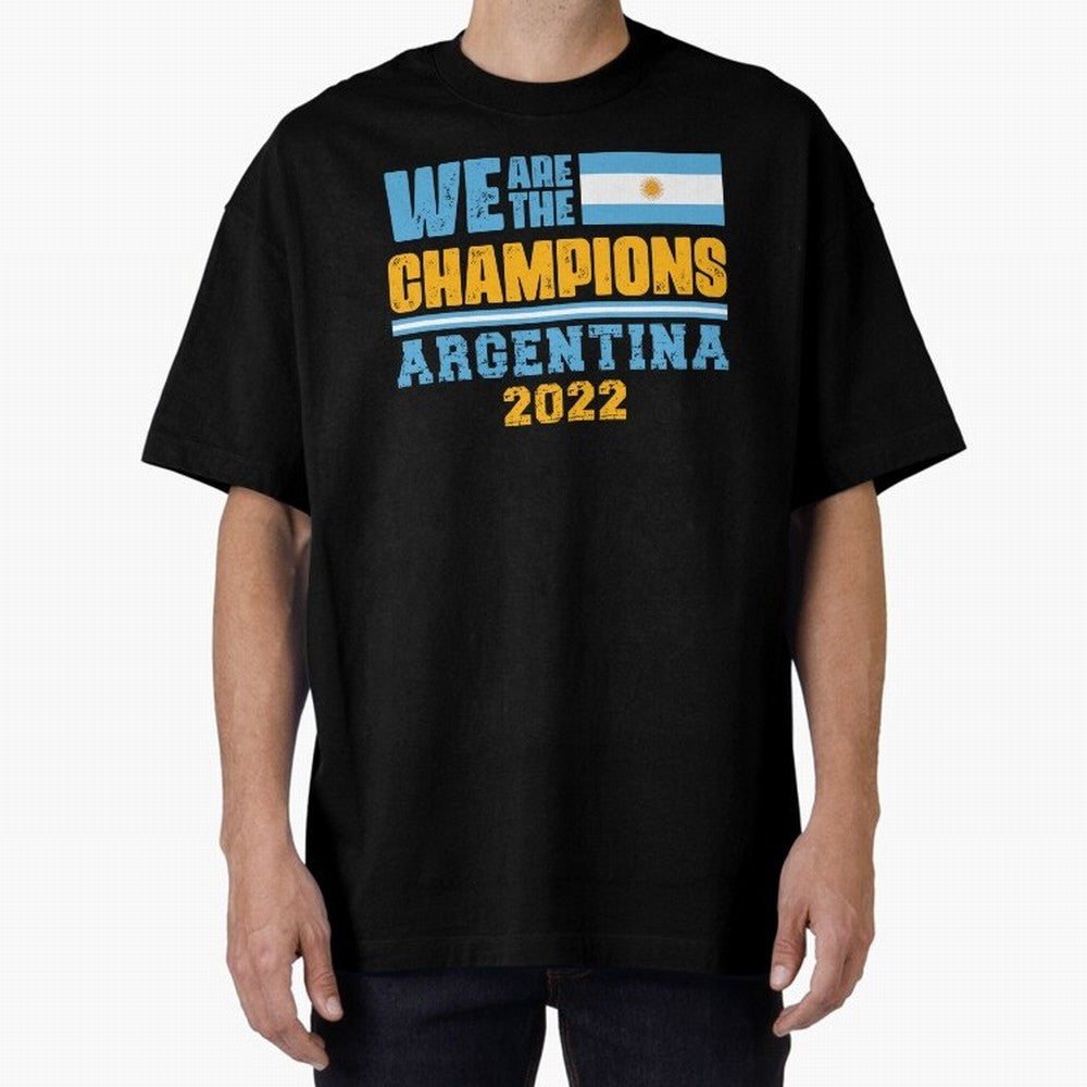 Campeones del Mundo World Cup 2022 - Argentina Mundial de Qatar 2022 Argentina World cup 2022 Classic T-Shirt Cheer for Match Day Hype around FIFA World Cup 2026, Neymar, Haaland and Cristiano Ronaldo, Spain and Netherlands, Soccer Culture,