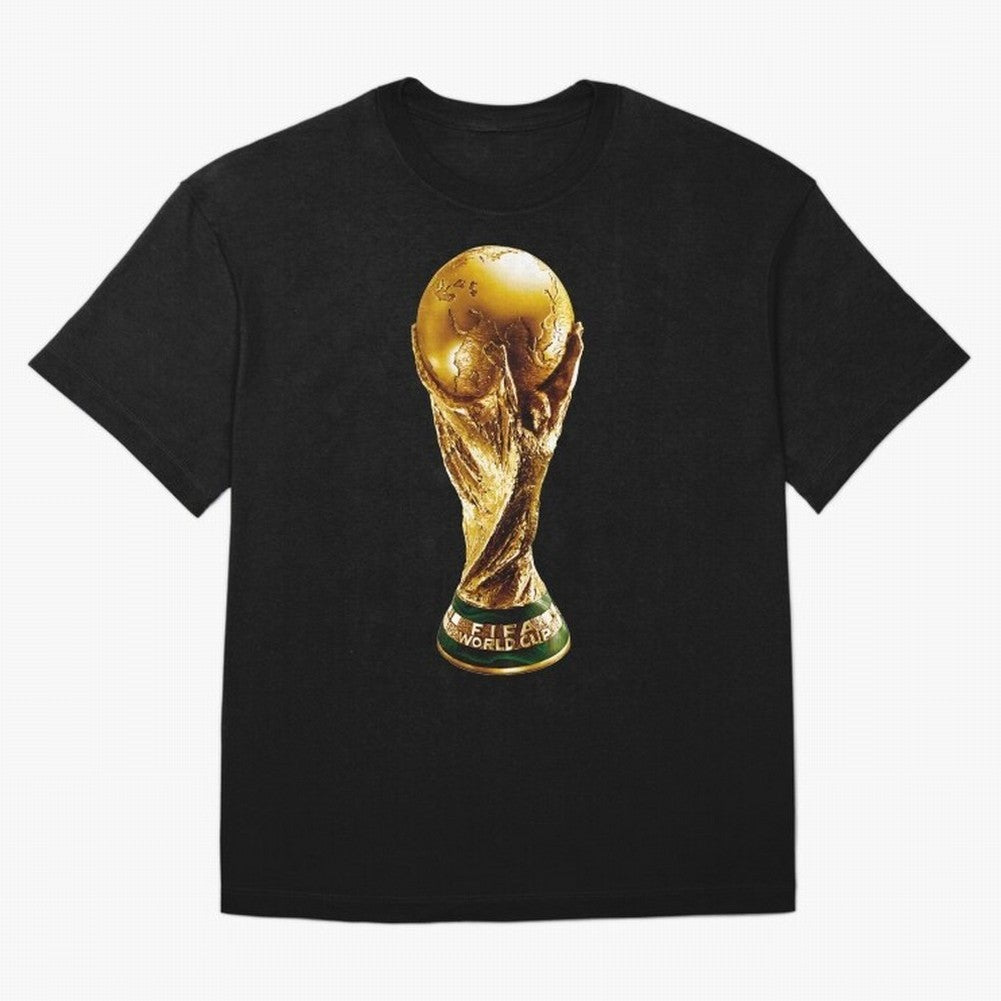 SOCCER TROPHY Classic T-Shirt Spotlight Match Day Hype around FIFA World Cup 2026 Group Stage, Cristiano Ronaldo, England and Germany, Worldwide Fan Energy, Dramatic Goals, Stadium Lights and Championship Celebrations; Perfect for Supporters Who