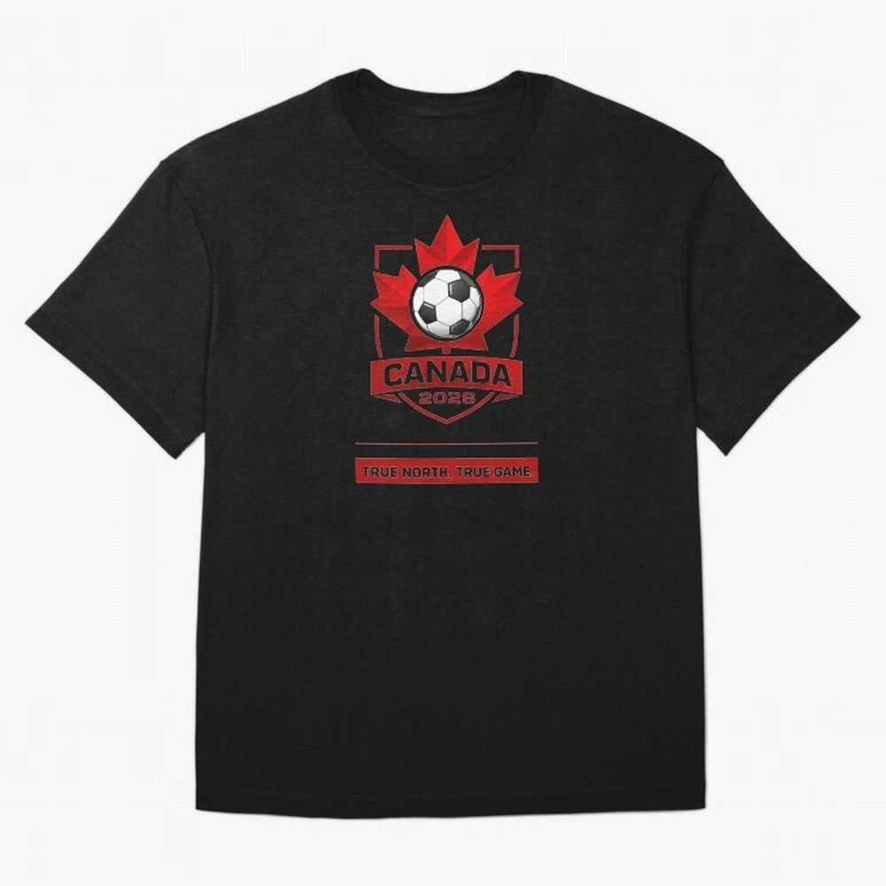 Canada Soccer 2026 Art Classic T-Shirt Support Iconic Players in Match Day Hype around FIFA World Cup 2026 Group Stage, Haaland and Mbappe, Argentina and Brazil, Stadium Memories, Football Loyalty, International Chants and Championship Tradition;