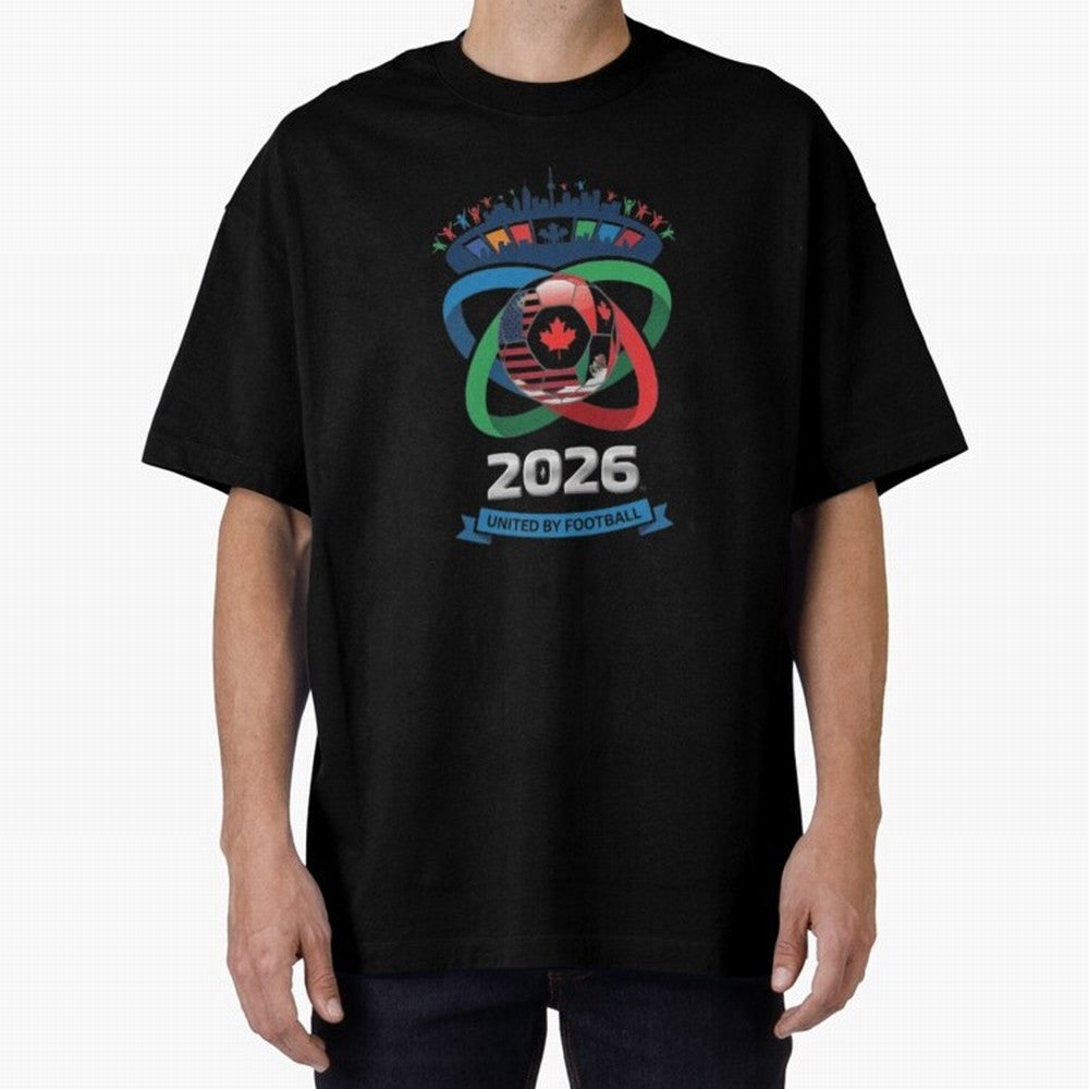 Infinity Loop World Cup 2026 Host Nation Classic T-Shirt Turn Football Passion into FIFA World Cup 2026 USA Canada Mexico Connected to Mbappe and Neymar, England and Germany Energy, Stadium Memories, Football Loyalty, International Chants and