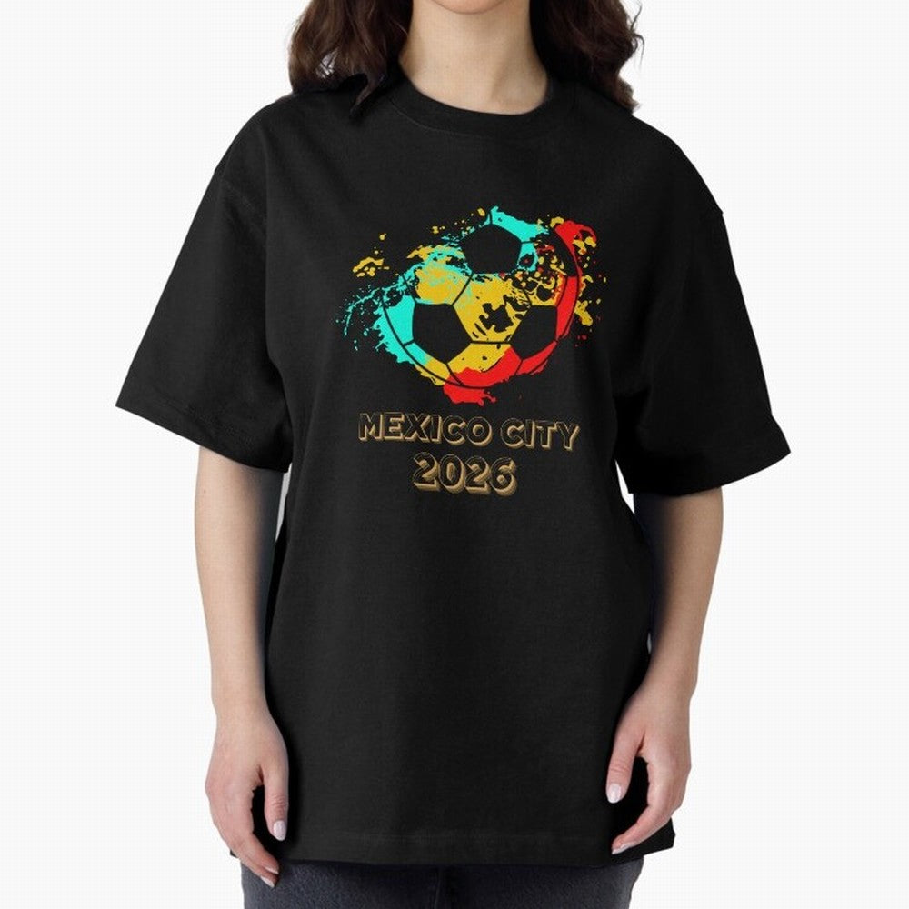 Mexico city soccer 2026 t-shirt Classic T-Shirt Turn Every Weekend Toward FIFA World Cup 2026 Group Stage Featuring CR7, Argentina and Brazil Energy, Football History, Final Match Energy, Crowd Noise and Once in a Lifetime Moments; Perfect for
