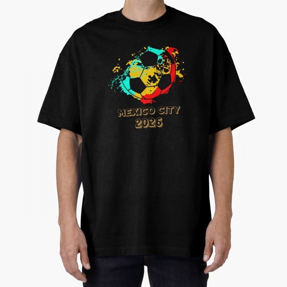 Mexico city soccer 2026 t-shirt Classic T-Shirt Turn Every Weekend Toward FIFA World Cup 2026 Group Stage Featuring CR7, Argentina and Brazil Energy, Football History, Final Match Energy, Crowd Noise and Once in a Lifetime Moments; Perfect for