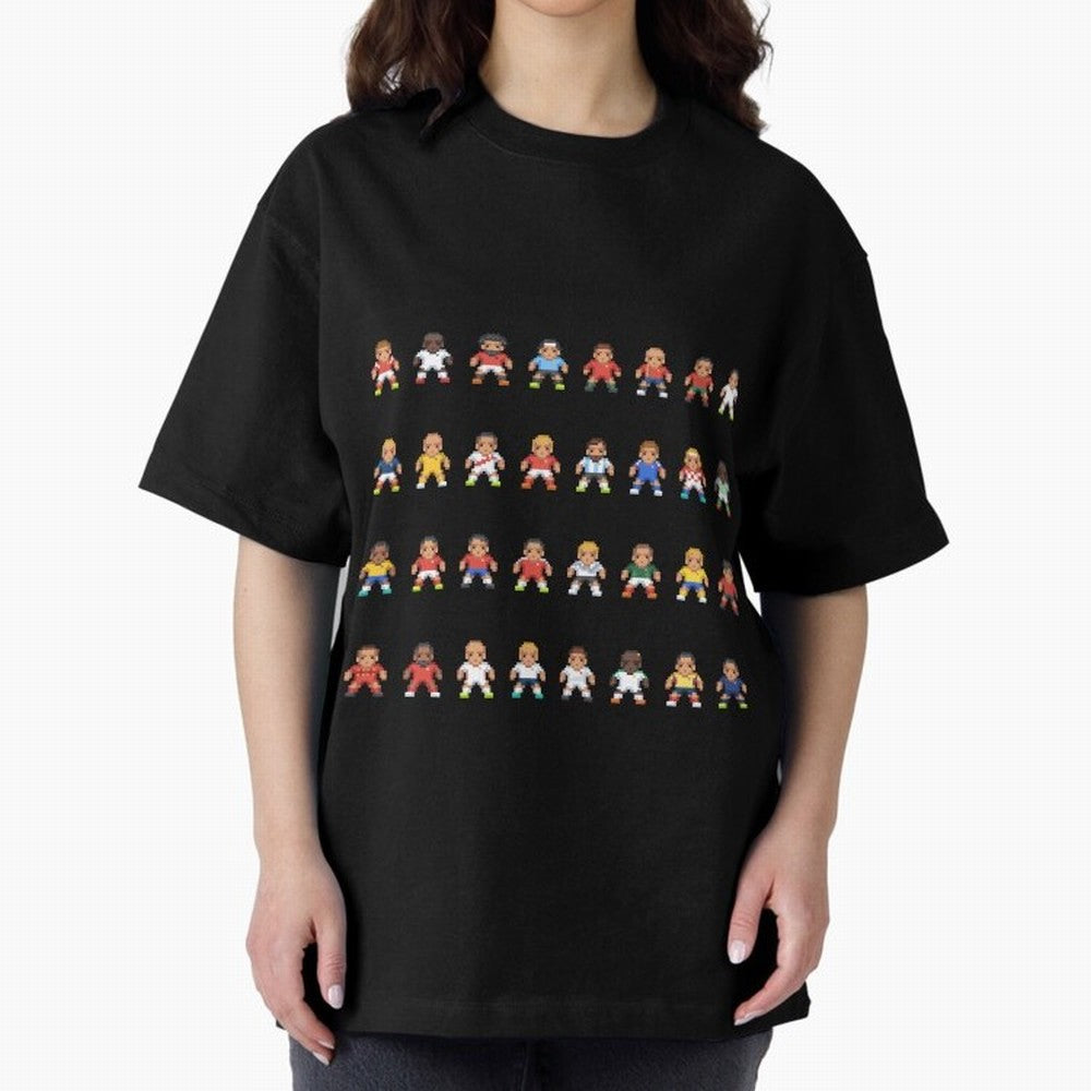 WC18 Classic T-Shirt Fuel the Hype around FIFA World Cup 2026 Spirit, Connected to Brazil, CR7 and Messi, Championship Spirit, Famous Goals, Roaring Crowds and International Football Unity; Perfect for People Who Love Argentina, Brazil, France,