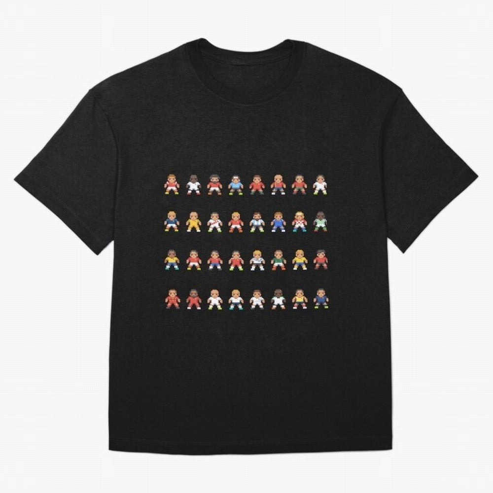 WC18 Classic T-Shirt Fuel the Hype around FIFA World Cup 2026 Spirit, Connected to Brazil, CR7 and Messi, Championship Spirit, Famous Goals, Roaring Crowds and International Football Unity; Perfect for People Who Love Argentina, Brazil, France,