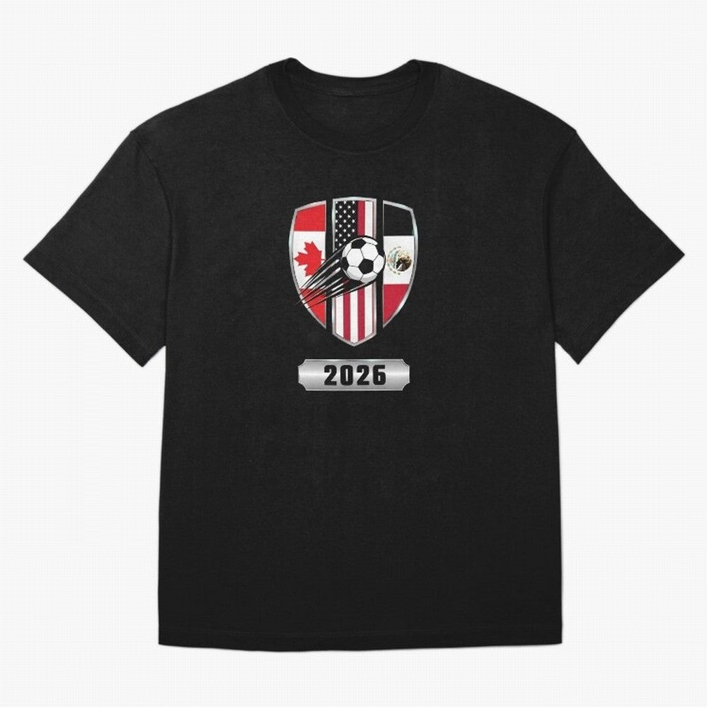 North United America Shield 2026 Cup T-Shirt_82794382 Classic T-Shirt Bring Champion Energy into the FIFA World Cup 2026 Journey through Messi Highlights, England, France and Netherlands Pride, Fan Favorite Moments, National Team Passion, Big Match