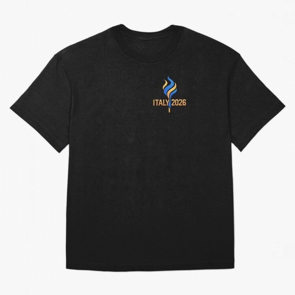 Italy 2026 Minimal Travel Logo Modern Italian Style Classic T-Shirt Join FIFA World Cup 2026 USA Canada Mexico Spirit, with Portugal, Spain and Germany, Neymar, Vintage Soccer Flavor, Modern Football Stars, National Flags and Final Night Emotion;