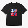 USA 2026 Soccer Ball Classic T-Shirt Back Your Heroes with FIFA World Cup 2026 Group Stage Celebrating Messi, Neymar and Mbappe, England Energy, Football Passion, Legendary Performances, Festival Vibes and Supporter Community; Ideal for Passionate