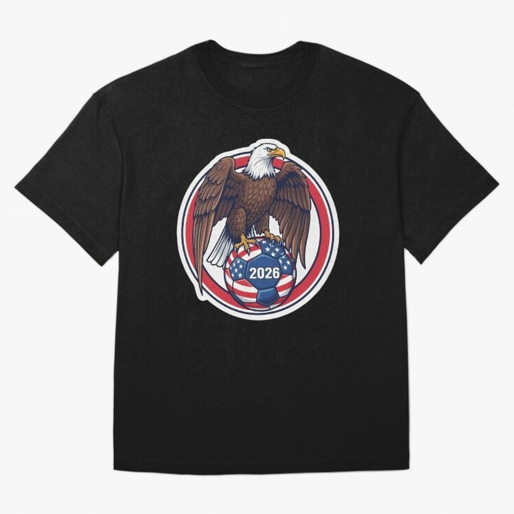 USA Eagle Soccer 2026 ¨C American Pride Football Design Classic T-Shirt Wear the Spirit of the FIFA World Cup 2026 USA Canada Mexico Journey through Cristiano Ronaldo, Haaland and CR7 Highlights, Portugal Pride, Match Day Excitement, Supporter
