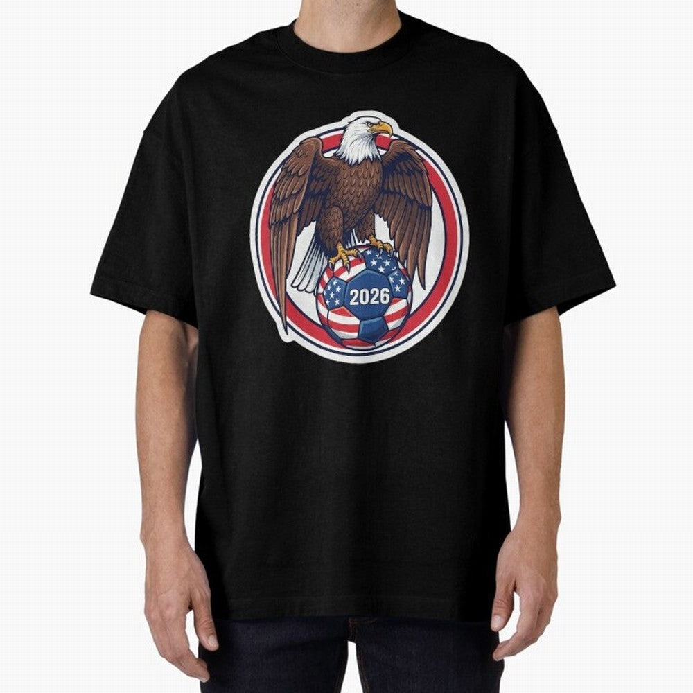USA Eagle Soccer 2026 ¨C American Pride Football Design Classic T-Shirt Wear the Spirit of the FIFA World Cup 2026 USA Canada Mexico Journey through Cristiano Ronaldo, Haaland and CR7 Highlights, Portugal Pride, Match Day Excitement, Supporter