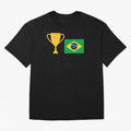 Brazil Soccer Team Fan Football Brazilian Flag 2022 T-Shirt - Brazil T shirt Soccer - Brazil Flag Vintage - Brazilian Classic T-Shirt Show Passion for the Stars of FIFA World Cup 2026 Group Stage Celebrating CR7, Argentina Energy, Worldwide Fan