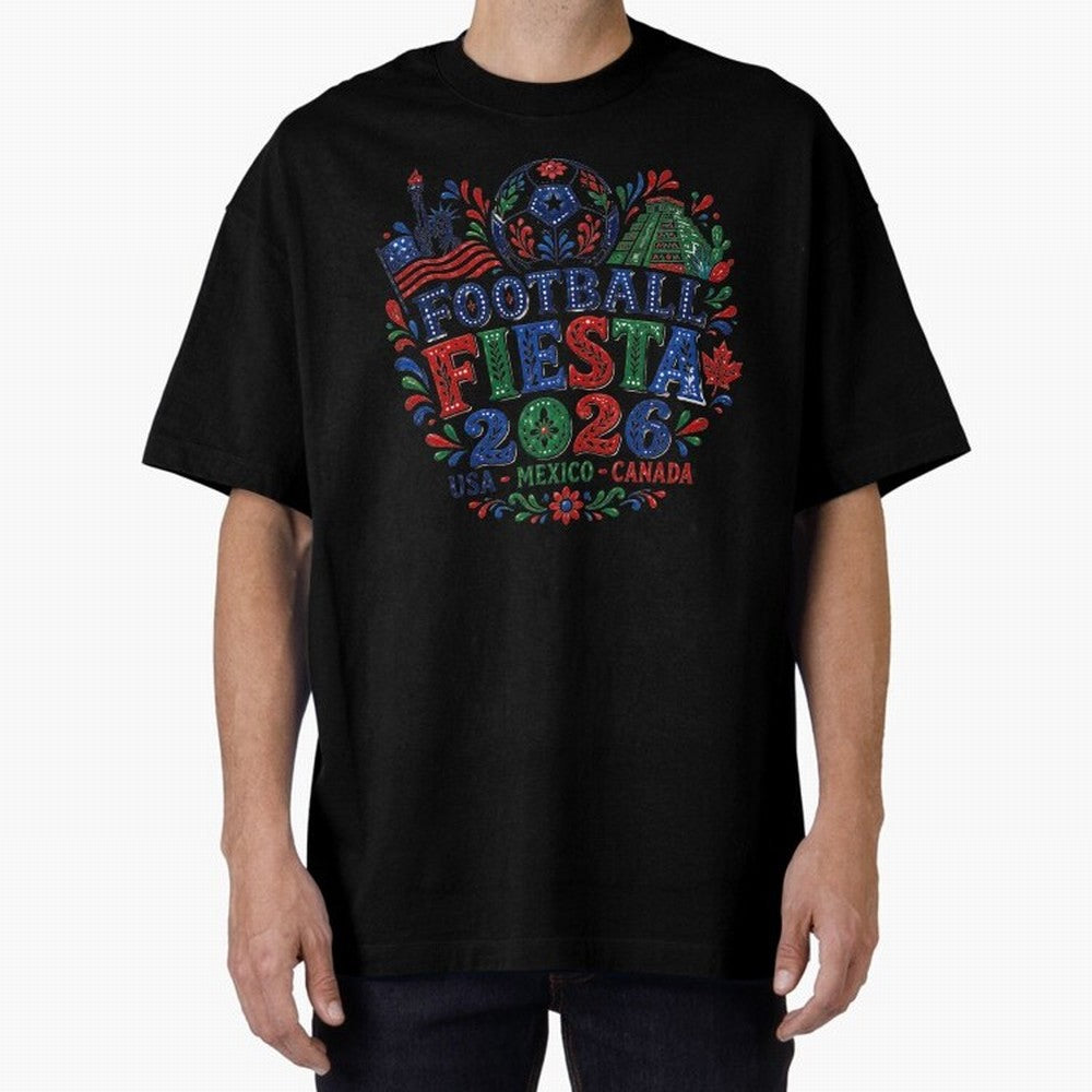 Football Fiesta 2026 USA Mexico Canada Soccer Art Classic T-Shirt Back Your Heroes with the FIFA World Cup 2026 Group Stage Journey through Messi, CR7 and Mbappe Highlights, England, France and Netherlands Pride, Global Supporter Spirit, Legendary