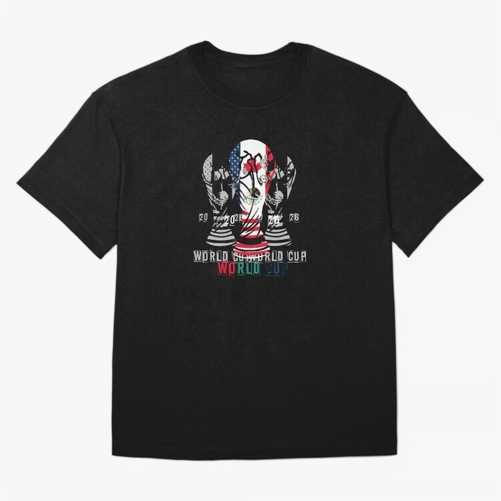 Fifa world cup 2026 USA - Mexico - canada T-Shirt_84601424 Classic T-Shirt Celebrate Rivalries and Pride in FIFA World Cup 2026 for Fans of Cristiano Ronaldo and England, France and Netherlands, Bringing Championship Spirit, Famous Goals, Roaring