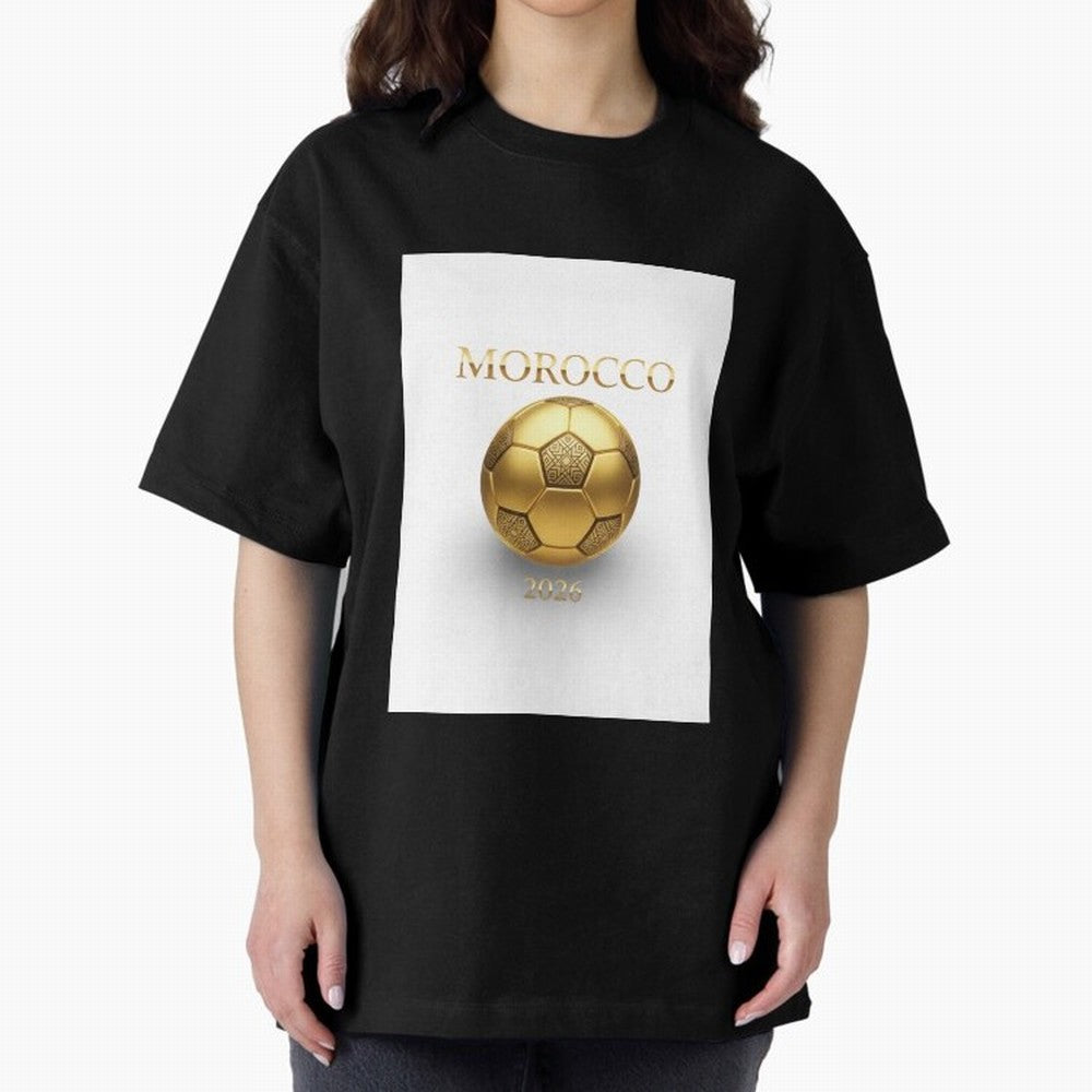 Copy of Morocco 2026 World Cup - Traditional Zellige Football Design Classic T-Shirt Celebrate National Team Dreams in FIFA World Cup 2026 Made for Messi and Cristiano Ronaldo, Brazil, Portugal and Argentina Energy, Fan Favorite Moments, National