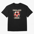 Front Print England Soccer World Cup 2026 - English Fan Gift T-Shirt_84562392 Classic T-Shirt Show Your Love for the FIFA World Cup 2026 USA Canada Mexico Journey through Messi, Neymar and Mbappe Highlights, Brazil, Portugal and Argentina Pride,