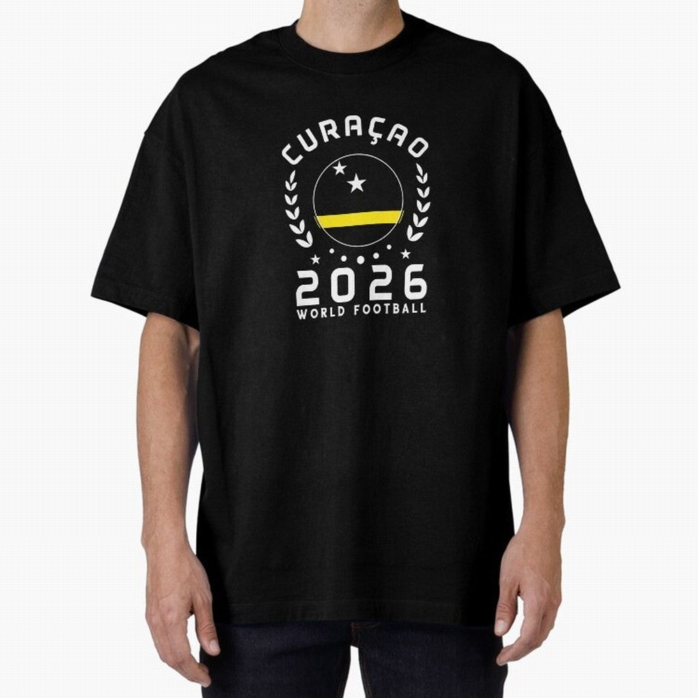World Cup 2026 Curacao Football Fan Curacaoan Supporter T-Shirt_85310550 Classic T-Shirt Celebrate the Magic of FIFA World Cup 2026 Group Stage for Fans of Cristiano Ronaldo and Argentina, France and Brazil, Bringing Tournament Hype, Historic