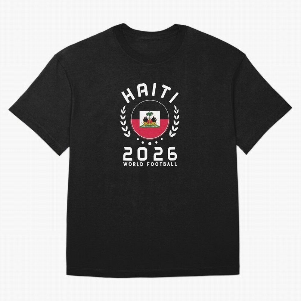 World Cup 2026 Haiti Football Fan Haitian Supporter T-Shirt_84687246 Classic T-Shirt Discover Global Football Passion for FIFA World Cup 2026, Inspired by Messi, Neymar and Mbappe, Argentina and Brazil, Stadium Chants, National Pride, Trophy Dreams