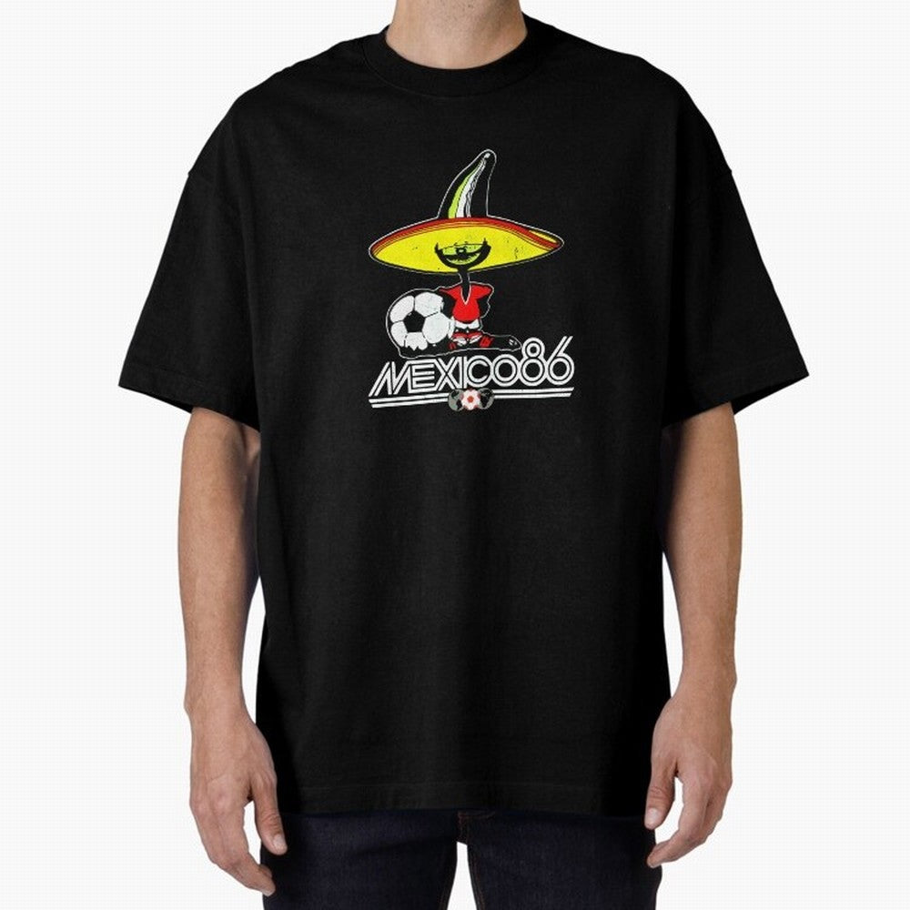 Mexico 86 World Cup Pique Retro Vintage T-Shirt_90751770 Classic T-Shirt Feel International Energy from the FIFA World Cup 2026 Journey through Mbappe and Neymar Highlights, Netherlands Pride, Football Festival Excitement, Trophy Ambitions, Country
