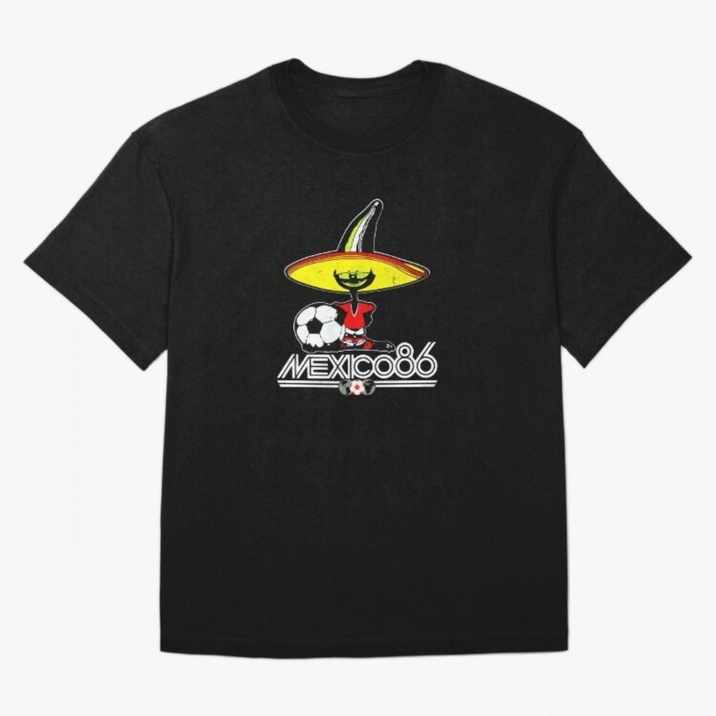 Mexico 86 World Cup Pique Retro Vintage T-Shirt_90751770 Classic T-Shirt Feel International Energy from the FIFA World Cup 2026 Journey through Mbappe and Neymar Highlights, Netherlands Pride, Football Festival Excitement, Trophy Ambitions, Country